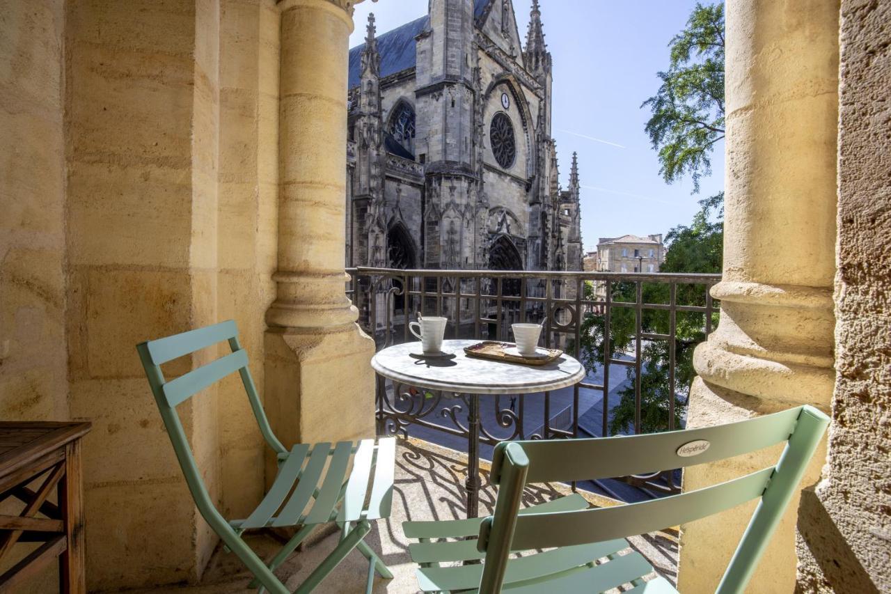 Centre Historique, Appartement Climatise Avec Terrasse Bordeaux Exteriör bild